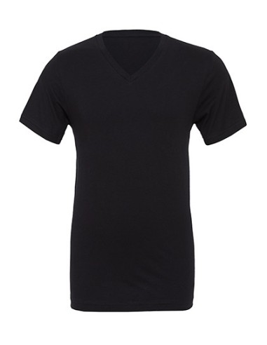 B-3005-Unisex Jersey Short Sleeve V-Neck Tee